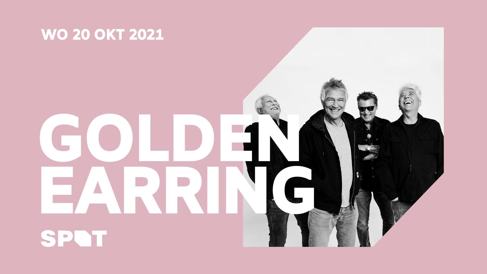 Golden Earring show ad October 20 2021 Groningen - SPOT